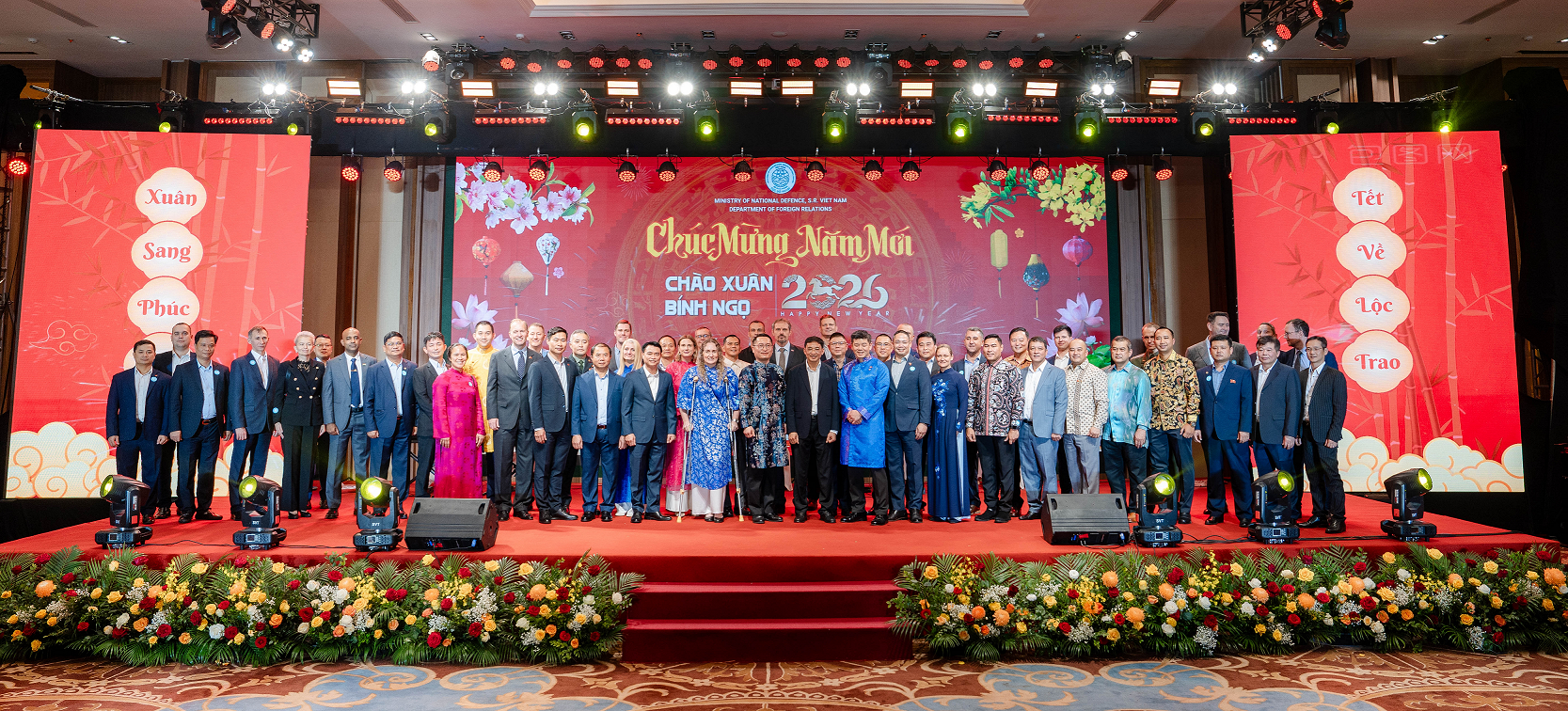 Forco Travel & Event tổ chức Gặp mặt Đoàn Tùy viên Quân sự các nước tại Việt Nam nhân dịp Tết cổ truyền Bính Ngọ 2026